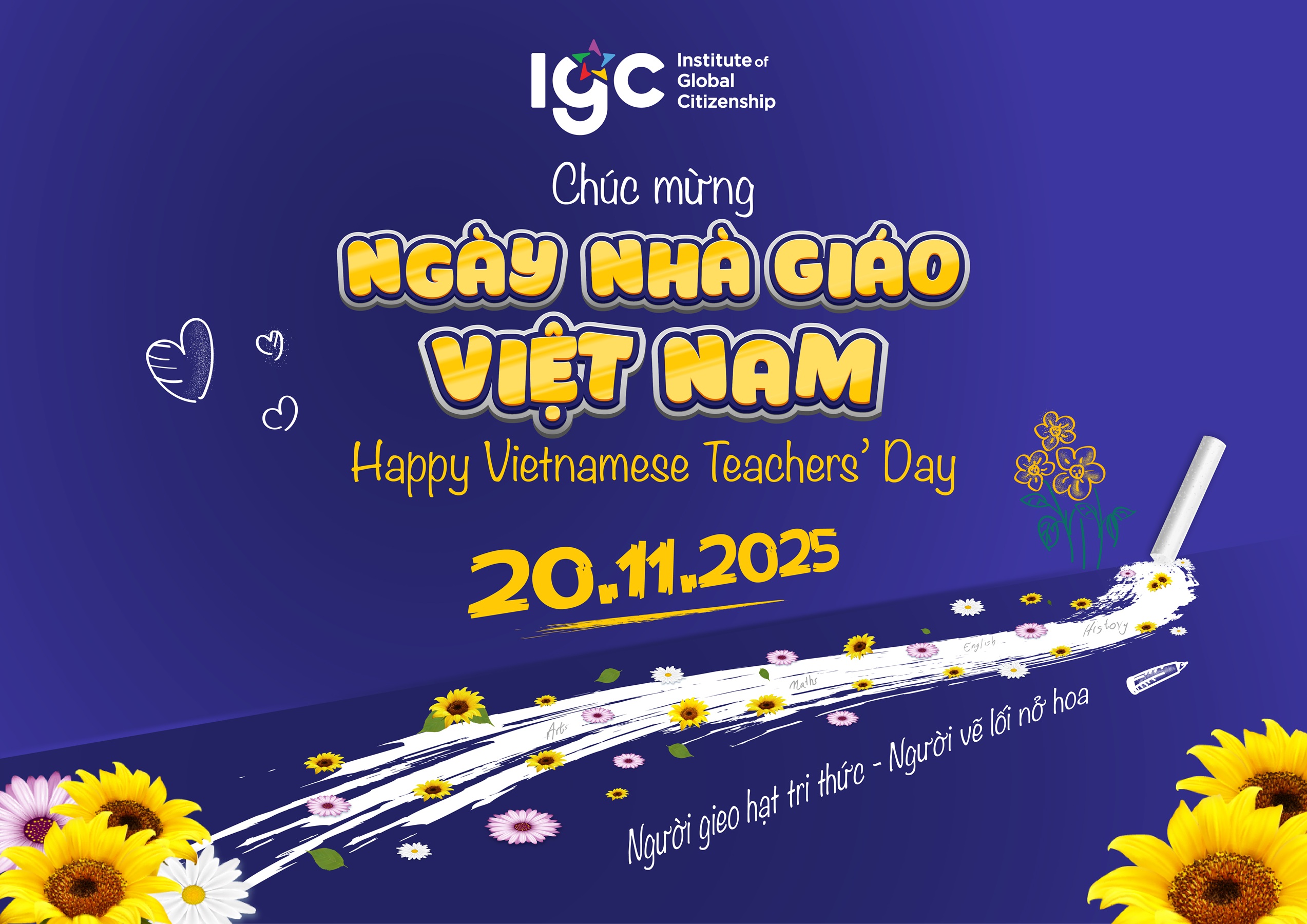 Người Gieo Hạt Tri Thức, Người Vẽ Lối Nở Hoa