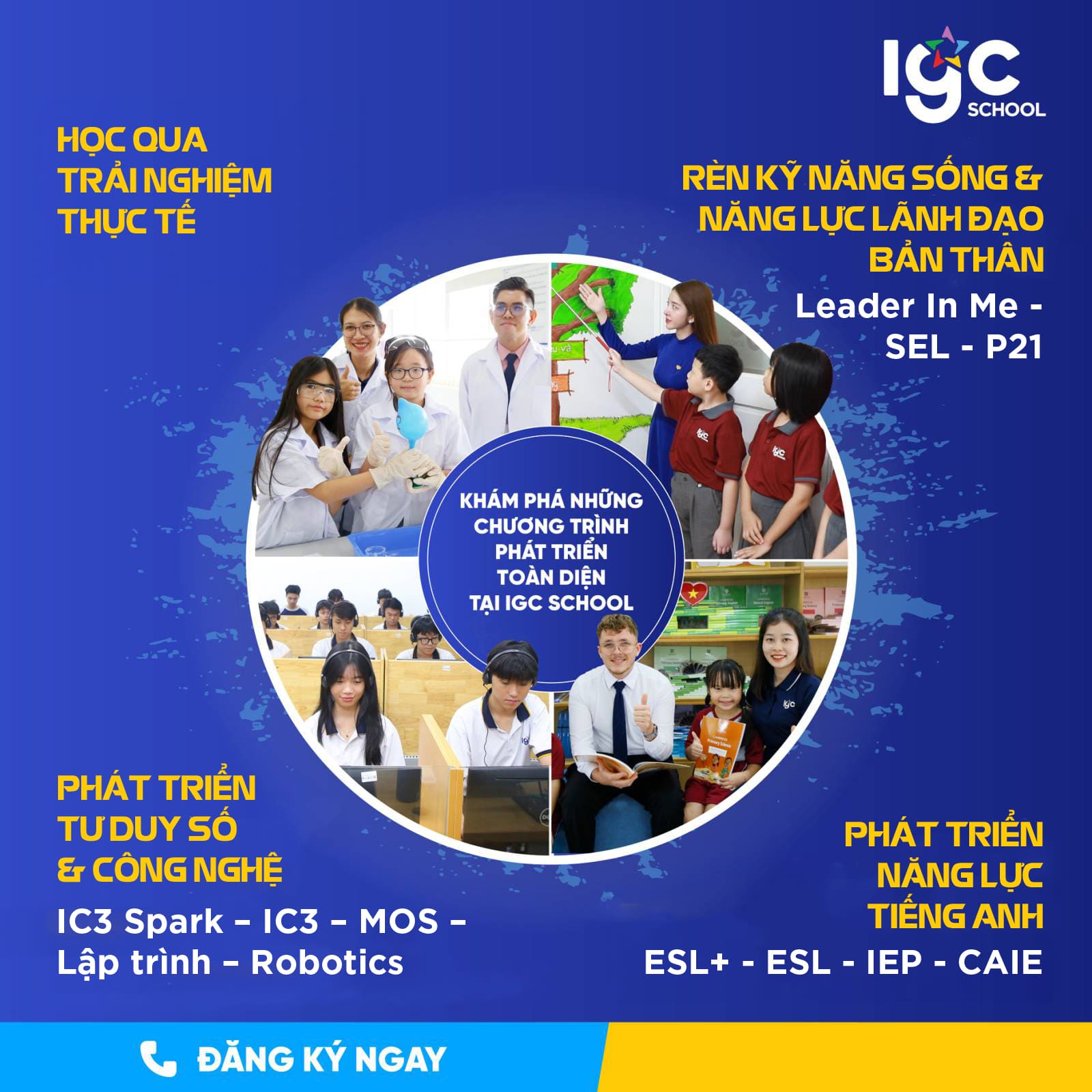 Khám phá những chương trình phát triển tại IGC School