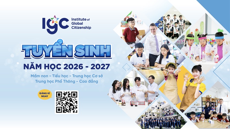 Bắt đầu hành trình giáo dục Yêu thương – Tôn trọng – Trách nhiệm cùng IGC!