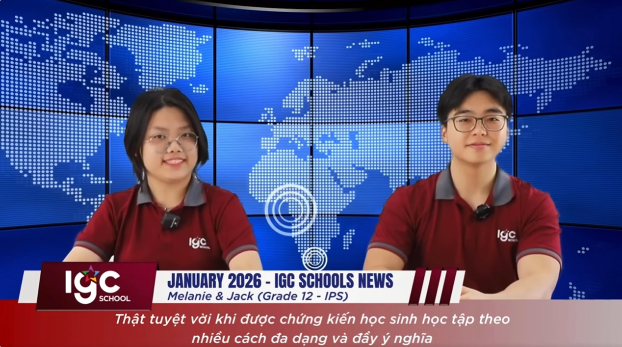 IGC School News #01: Nơi những câu chuyện học tập được kết nối