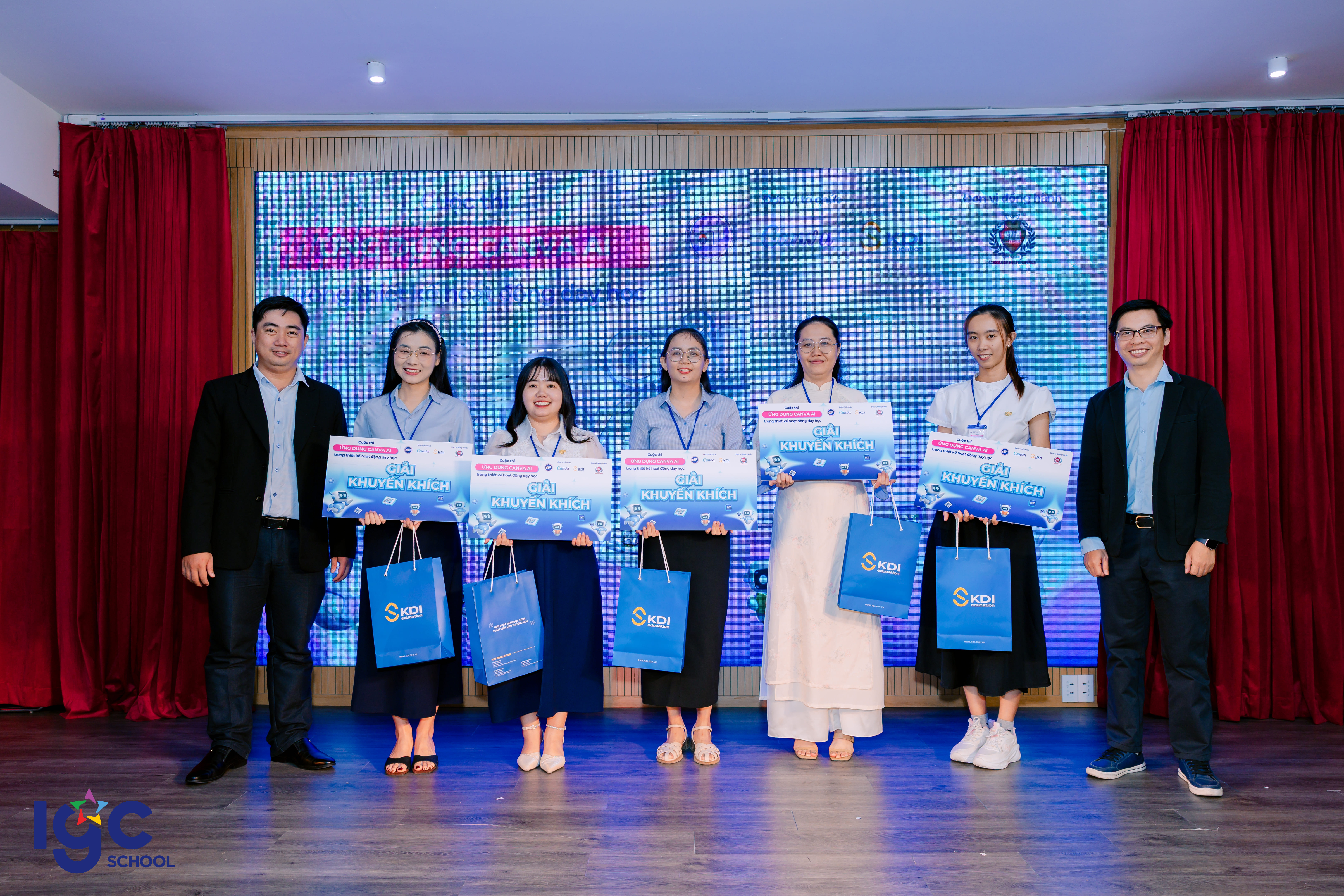 Chúc mừng giáo viên IGC đạt giải khuyến khích tại cuộc thi "ứng dụng Canva AI trong thiết kế hoạt động dạy học"