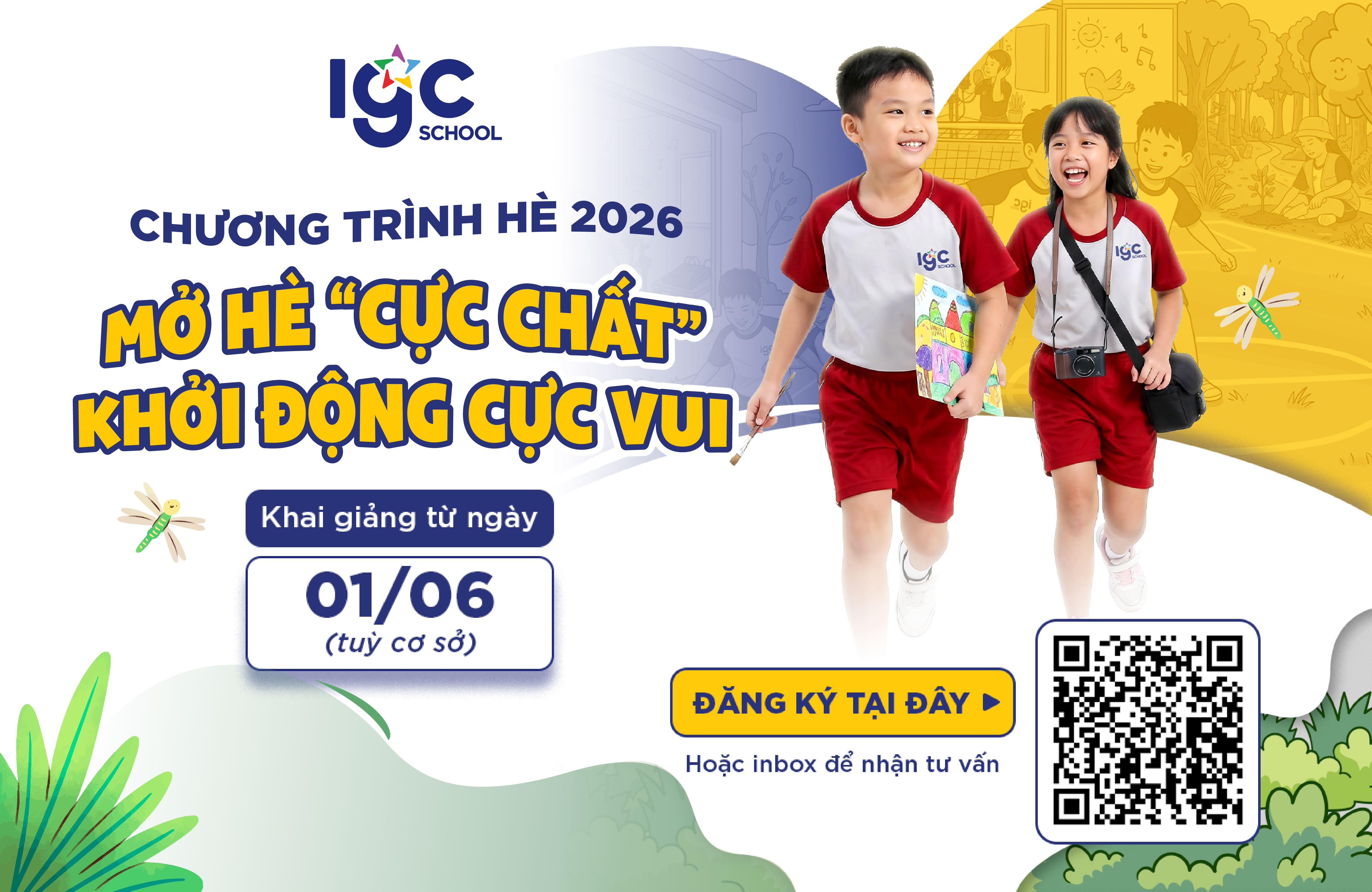 Chương trình hè 2026 - Mở hè "cực chất", khởi động cực vui cho hành trình trưởng thành