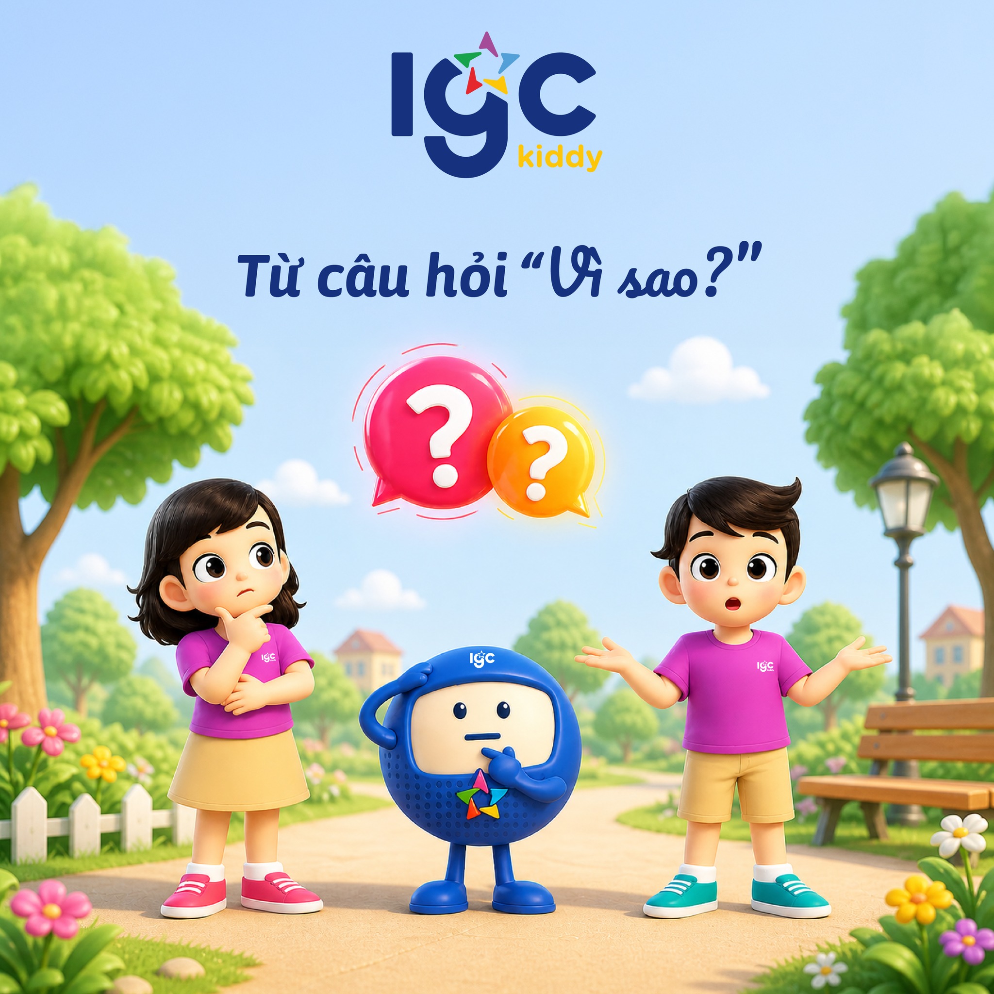 Từ Câu Hỏi “Vì Sao?” Đến Khoảnh Khắc “Con Làm Được Rồi!” – Hành Trình Học Tập STEAM Tại IGC Kiddy