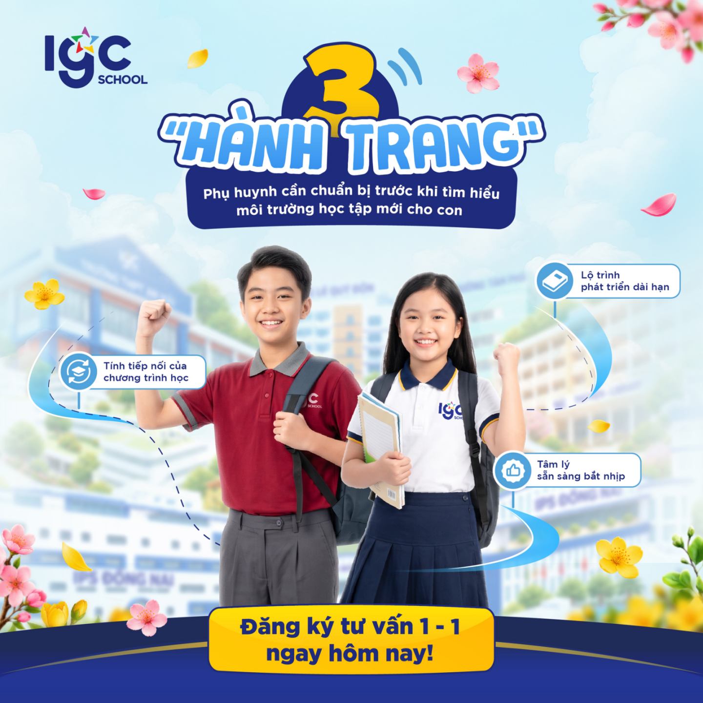 3 "hành trang" phụ huynh cần chuẩn bị trước khi tìm hiểu môi trường học tập mới cho con
